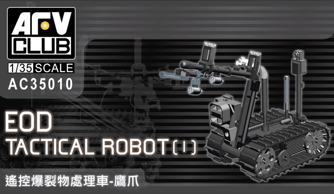 Zdjęcie główne produktu EOD tactical Robot (I) 1:35 AFV Club AC35010