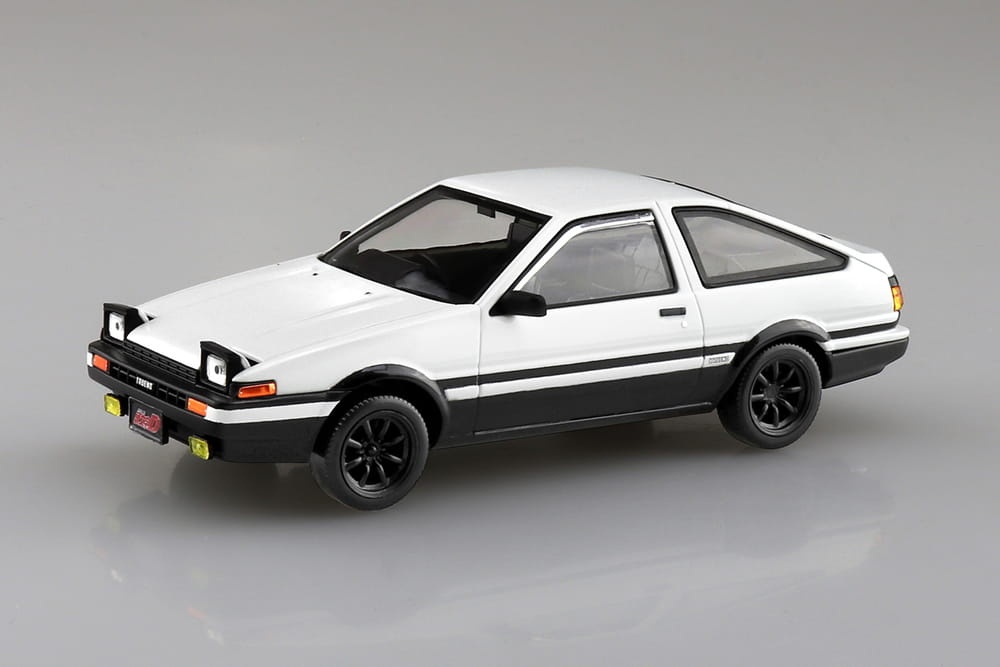 Zdjęcie dodatkowe produktu Toyota AE86 Takumi Hachiroku Initial D SNAP KIT 1:32 Aoshima 064696