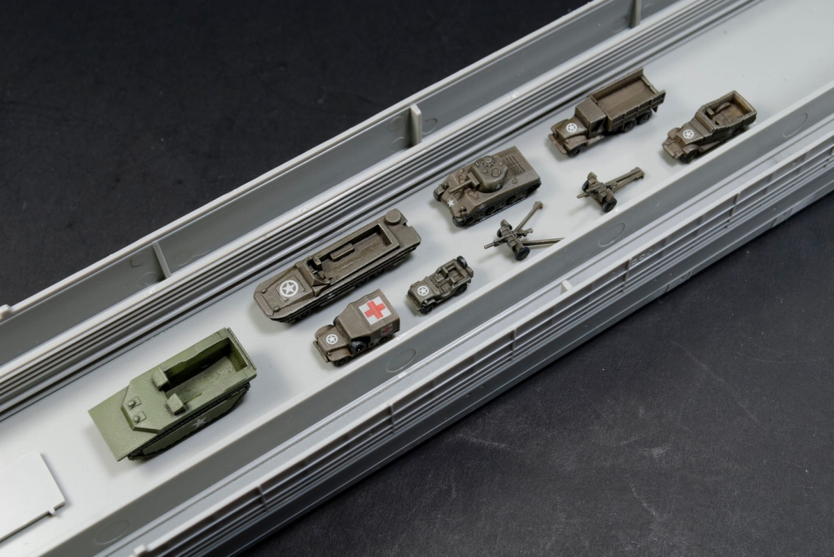 Zdjęcie dodatkowe produktu USA Landing Vehicle Set 1:350 AFV Club SE73516