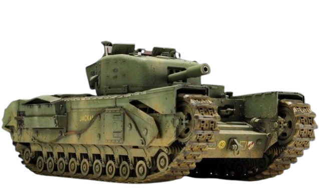 Zdjęcie dodatkowe produktu Churchill Mk.V 95mm Howitzer 1:35 AFV Club 35155