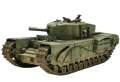 Zdjęcie dodatkowe produktu Churchill Mk.V 95mm Howitzer 1:35 AFV Club 35155