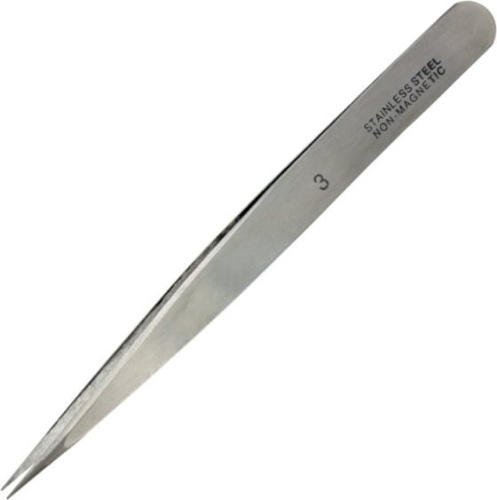 Precyzyjna pęseta ze stali nierdzewnej (120mm) Modelcraft Shesto PTW2185-3