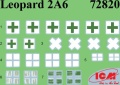 Zdjęcie dodatkowe produktu Leopard 2A6 Armed Forces of Ukraine 1:72 ICM 72820