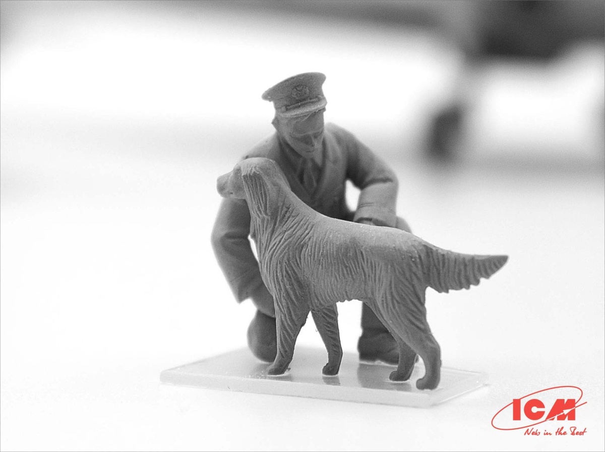 Zdjęcie dodatkowe produktu Piloci i personel naziemny RAF z okresu II wojny światowej (1939-1945) 1:48 ICM 48081