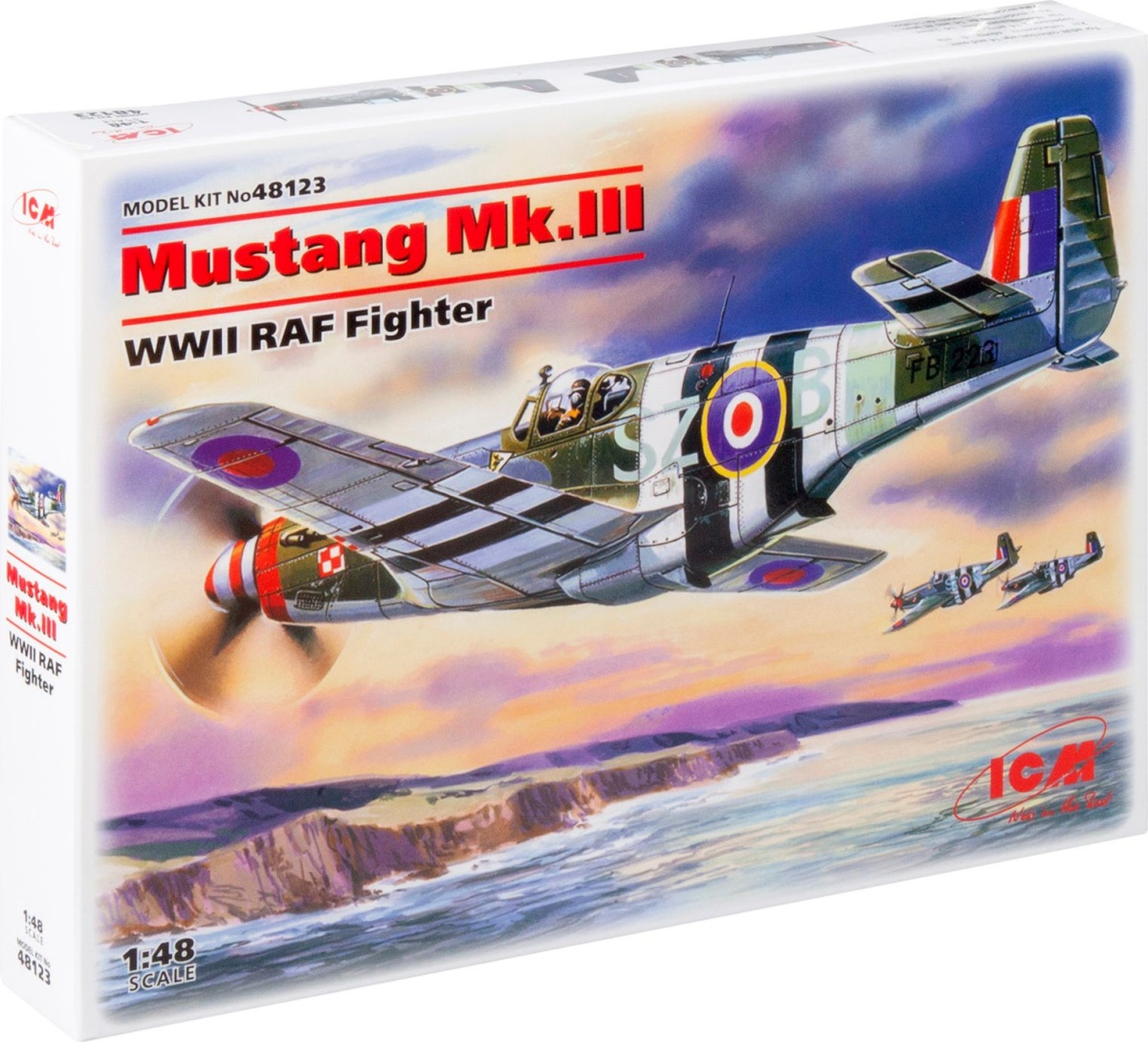 Zdjęcie dodatkowe produktu Mustang Mk.III 1:48 ICM 48123