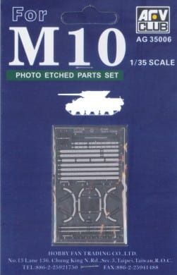 Zdjęcie główne produktu M10 Photo-Etched Set 1:35 AFV Club AG35006