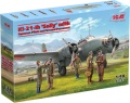 Zdjęcie dodatkowe produktu Ki-21-Ib Sally with Japanese Pilots and Ground Personnel 1:48 ICM 48197