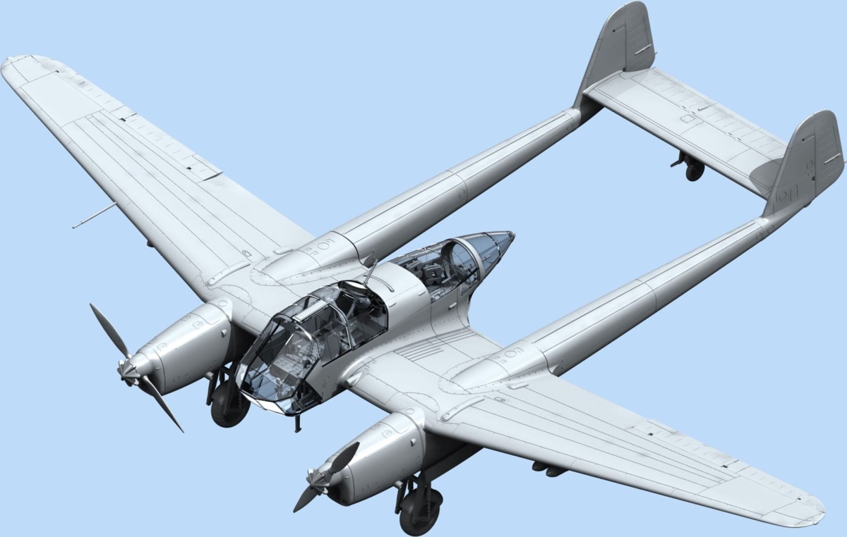Zdjęcie dodatkowe produktu FW 189A-1 1:72 ICM 72291