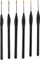 Zdjęcie główne produktu Zestaw pędzli syntetycznych okrągłych Modelcraft (6szt) Shesto PPB2300-S1