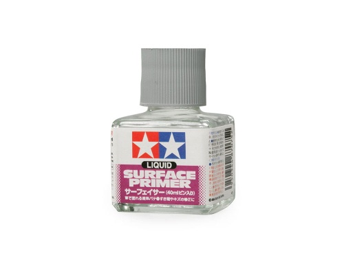 Farba podkładowa szara (płynna szpachlówka) Tamiya 87075 Liquid Surface Primer (Gray/40ml)