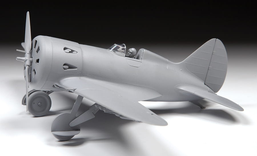 Zdjęcie dodatkowe produktu I-16 Type 5 Radziecki myśliwiec 1:48 Zvezda 4832