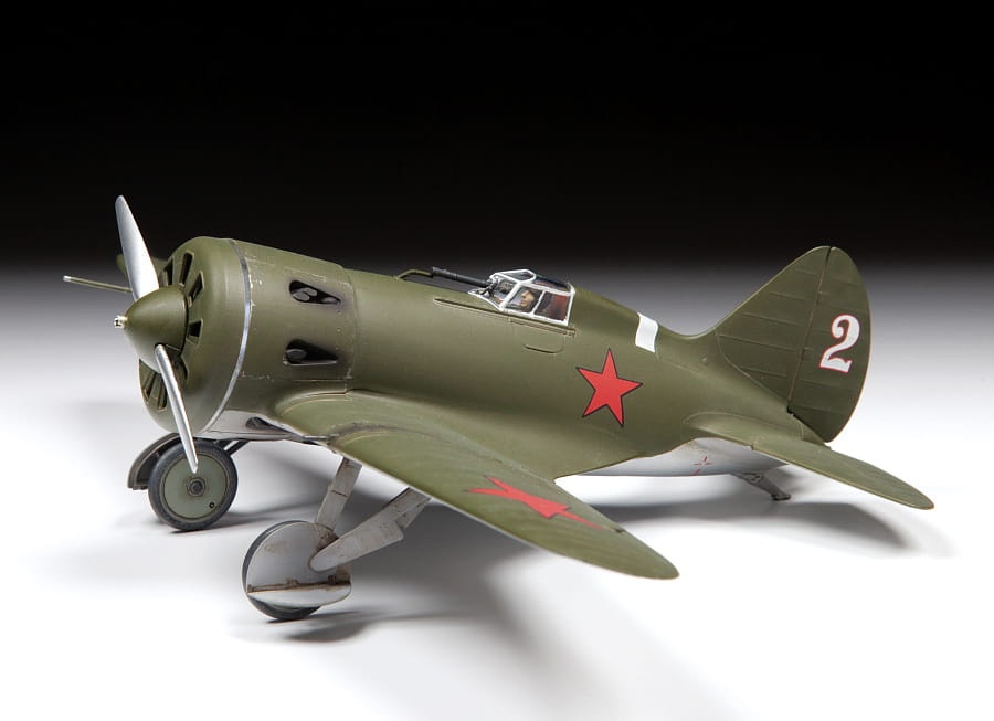 Zdjęcie dodatkowe produktu I-16 Type 5 Radziecki myśliwiec 1:48 Zvezda 4832