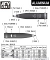 Zdjęcie dodatkowe produktu Aluminiowy Pocisk Artyleryjski 155mm M1122 i M454 1:35 AFV Club AG35055