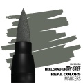 Zdjęcie dodatkowe produktu Light Grey (Hellgrau) RAL7009 Real Color Marker AK Interactive RCM016