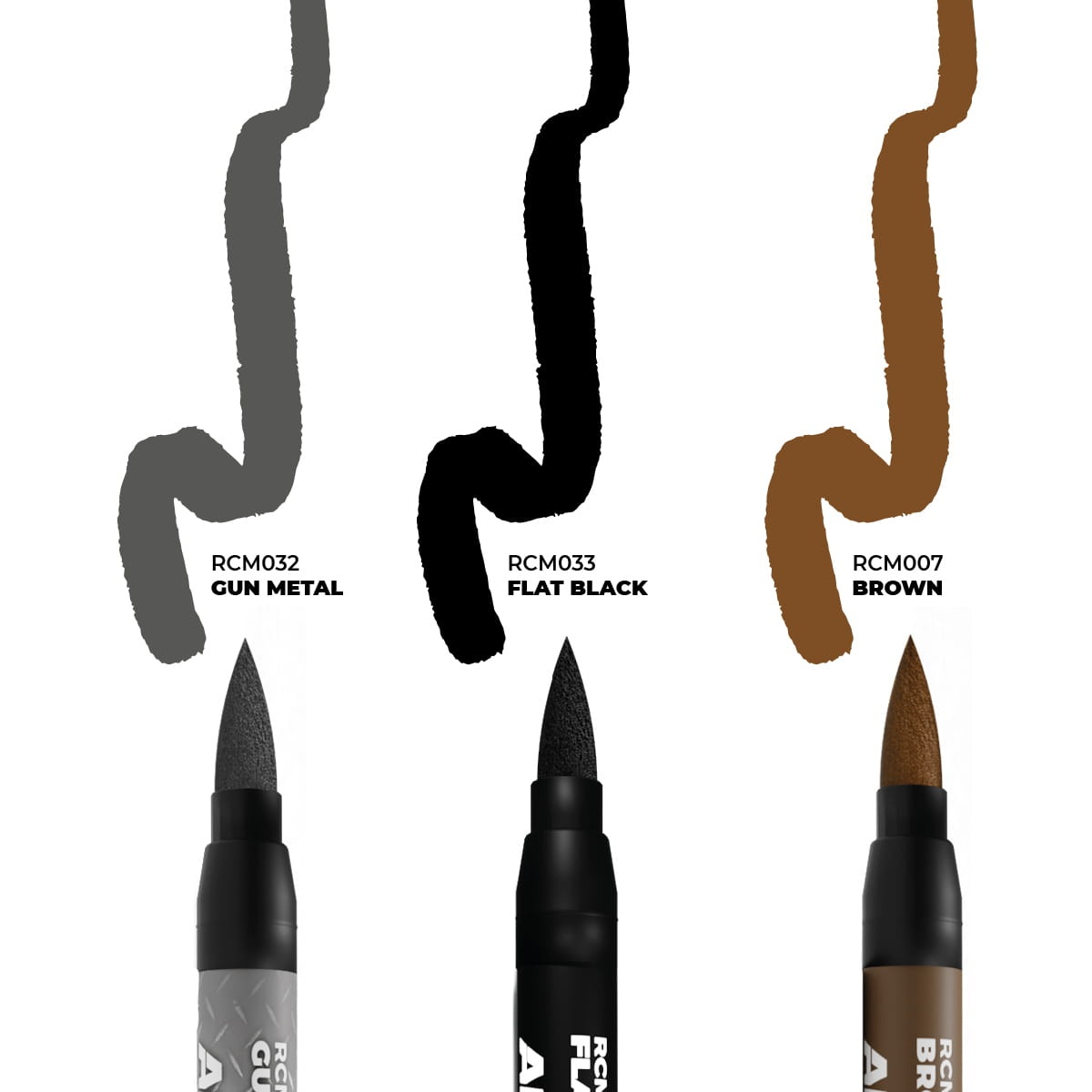 Zdjęcie dodatkowe produktu WEAPONS Real Color Markers AK Interactive RCM103