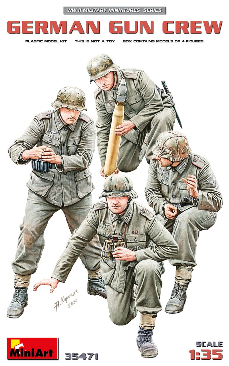 Zdjęcie główne produktu German Gun Crew 1:35 MiniArt 35471