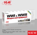 Zdjęcie dodatkowe produktu Zestaw farb akrylowych do broni i wyposażenia z okresu I i II wojny światowej ICM 3043