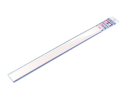 Zdjęcie główne produktu Pręt plastikowy okrągły śr. 5mm dł. 40cm (6szt) Tamiya 70134
