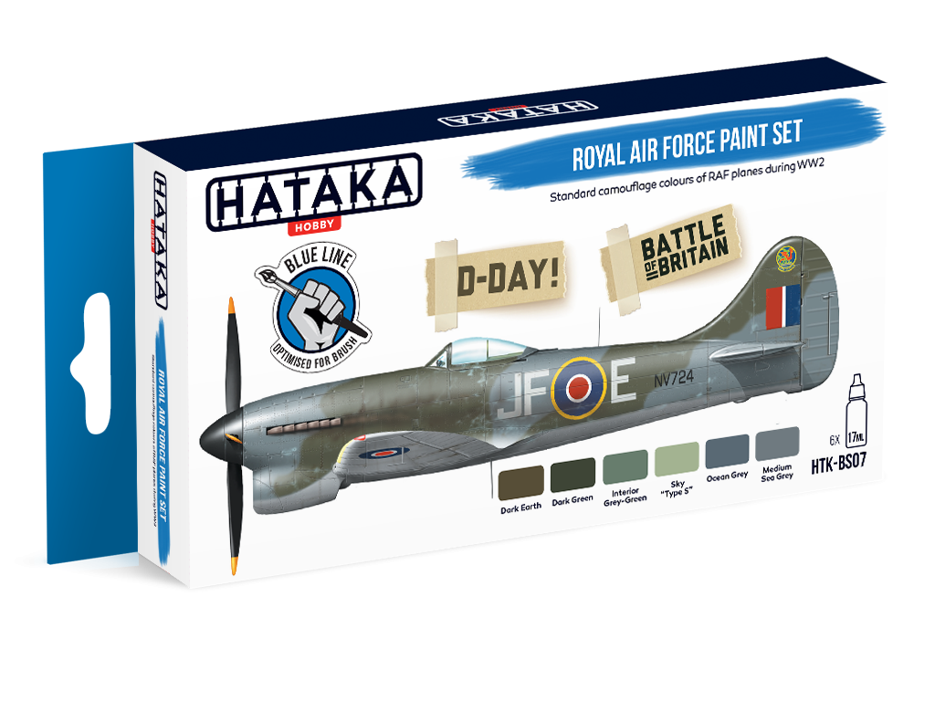 Zdjęcie główne produktu Royal Air Force paint set Hataka BS07