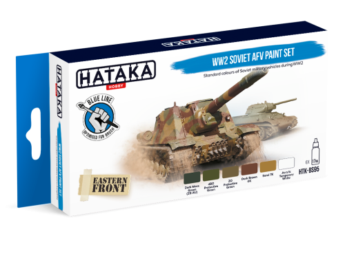 WW2 Soviet AFV paint set Hataka BS95