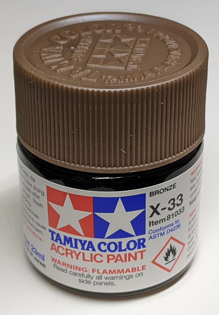 Zdjęcie główne produktu Tamiya 81033 X-33 Bronze Farba 23ml X33 Acrylic