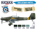 Zdjęcie dodatkowe produktu Zestaw farb Early Luftwaffe Hataka BS02