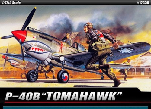 P-40B Tomahawk 1:72 Academy 12456
