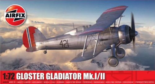 Gloster Gladiator Mk.I/II 1:72 Airfix A02052B