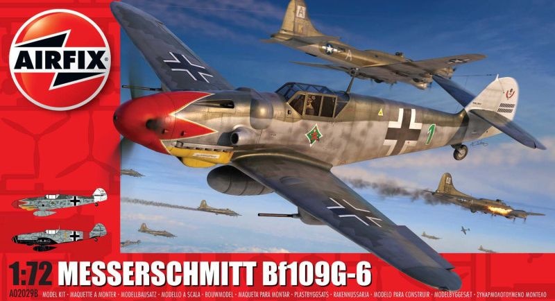 Zdjęcie główne produktu Messerschmitt Bf109G-6 1:72 Airfix A02029B