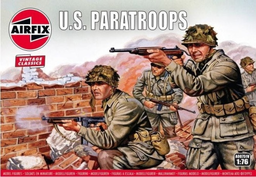 Spadochroniarze amerykańscy II wojny światowej 1:76 Airfix A00751V
