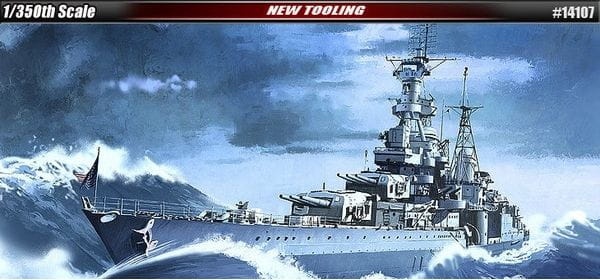 Zdjęcie główne produktu USS Indianapolis (CA-35) 1:350 Academy 14107