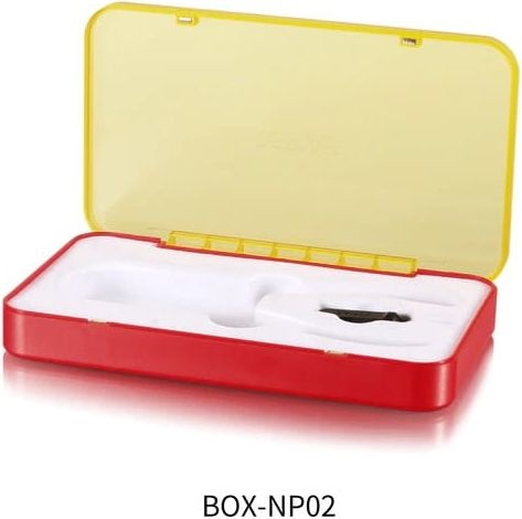 Futerał/pudełko (czerwono-żółte) na cążki modelarskie DSPIAE BOX NP02 56749