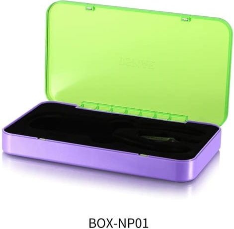 Futerał/pudełko (fioletowo-zielone) na cążki modelarskie DSPIAE BOX NP01 56748