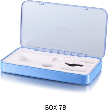 Futerał/pudełko (niebieskie) na cążki modelarskie DSPIAE BOX 7B 56744