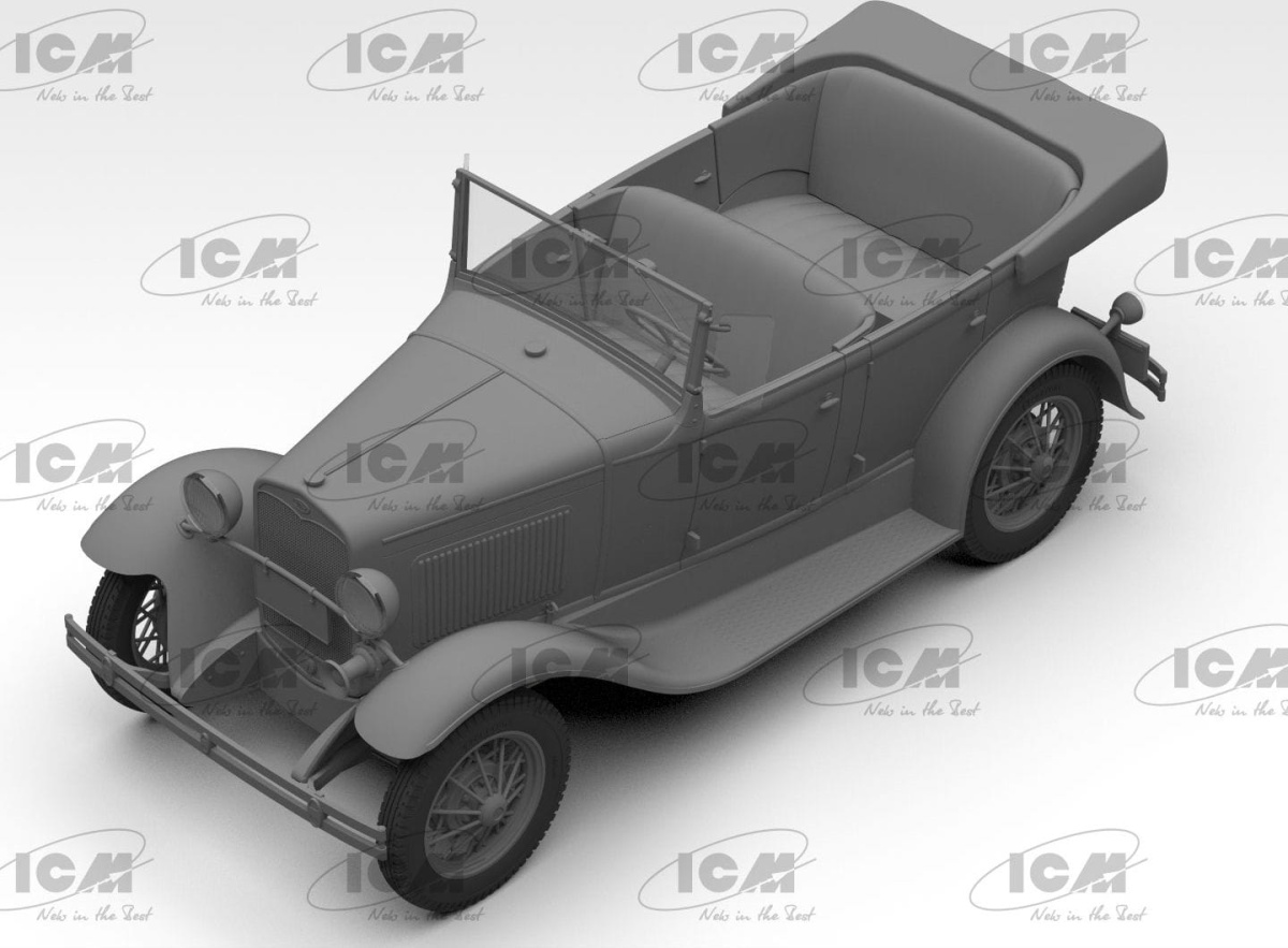 Zdjęcie dodatkowe produktu Model A Standard Phaeton (1930s) 1:24 ICM 24051