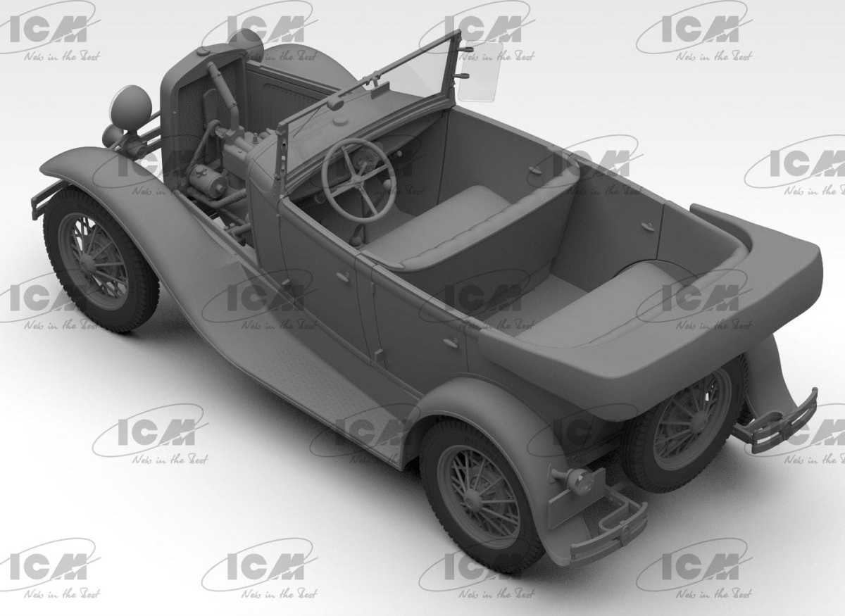 Zdjęcie dodatkowe produktu Model A Standard Phaeton (1930s) 1:24 ICM 24051