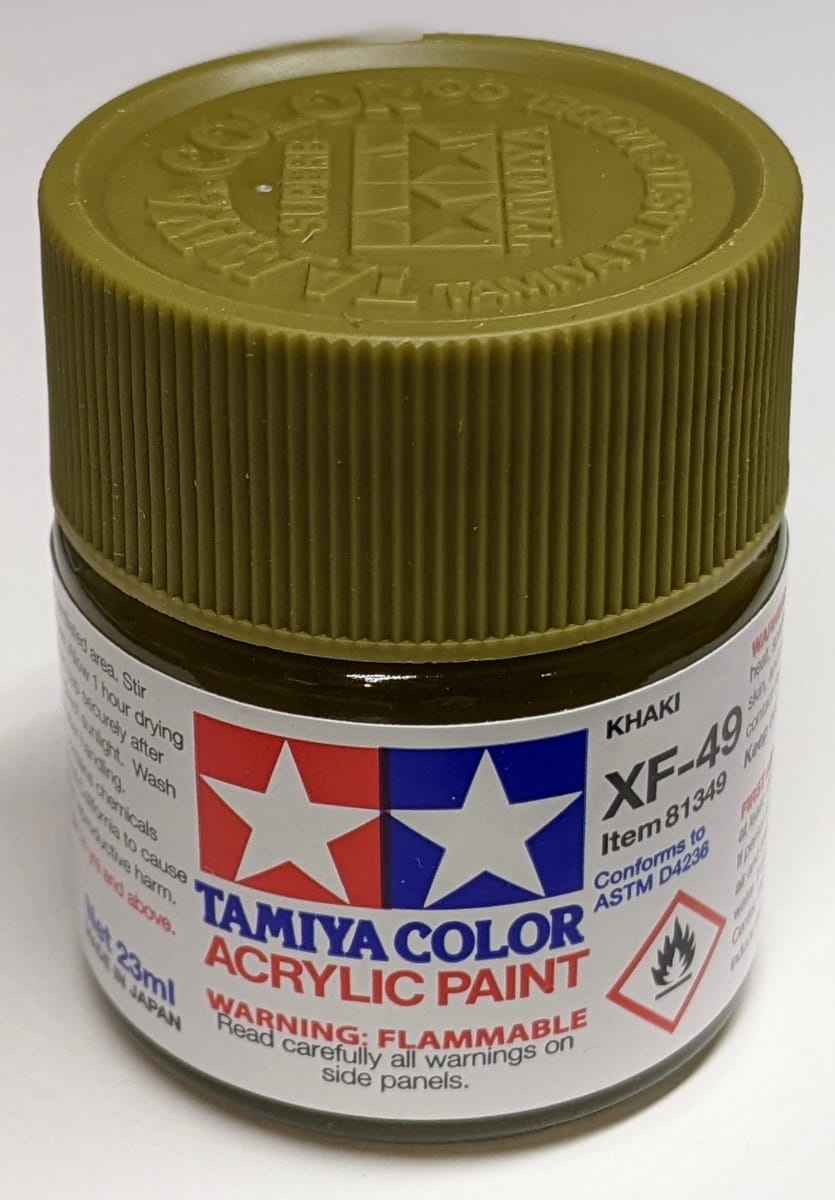 Zdjęcie główne produktu Tamiya 81349 XF-49 Khaki Farba 23ml XF49 Acrylic