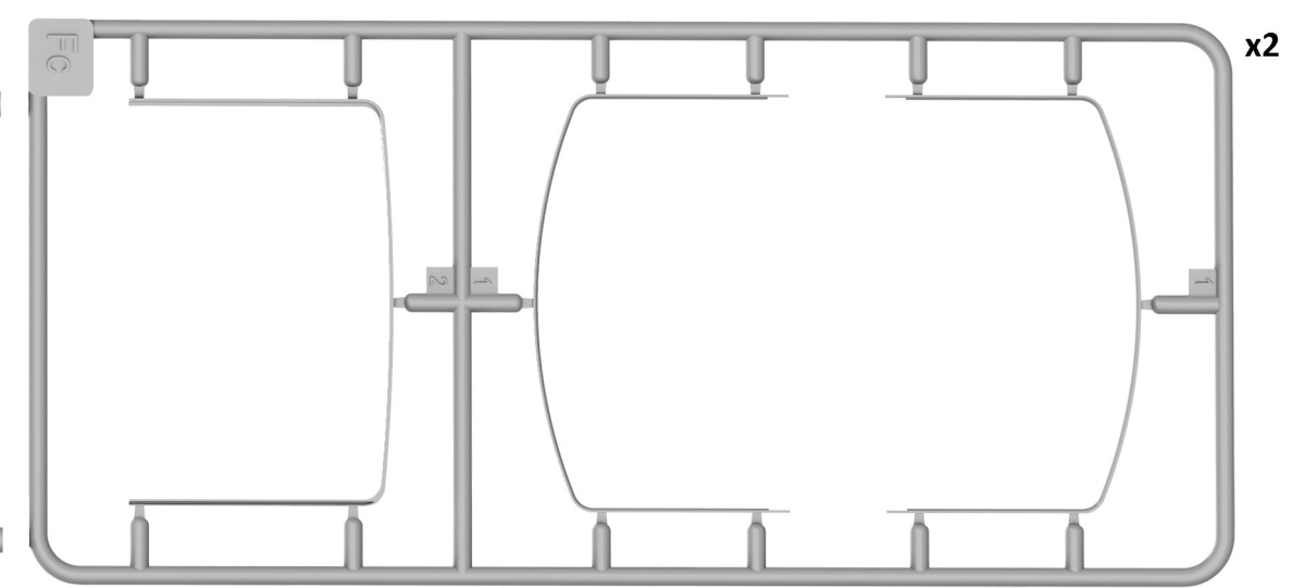 Zdjęcie dodatkowe produktu Niemiecka Ciężarówka 3t Cargo Truck 3,6-36s Mid Prod. Typ Pmq600 1:35 MiniArt 35449
