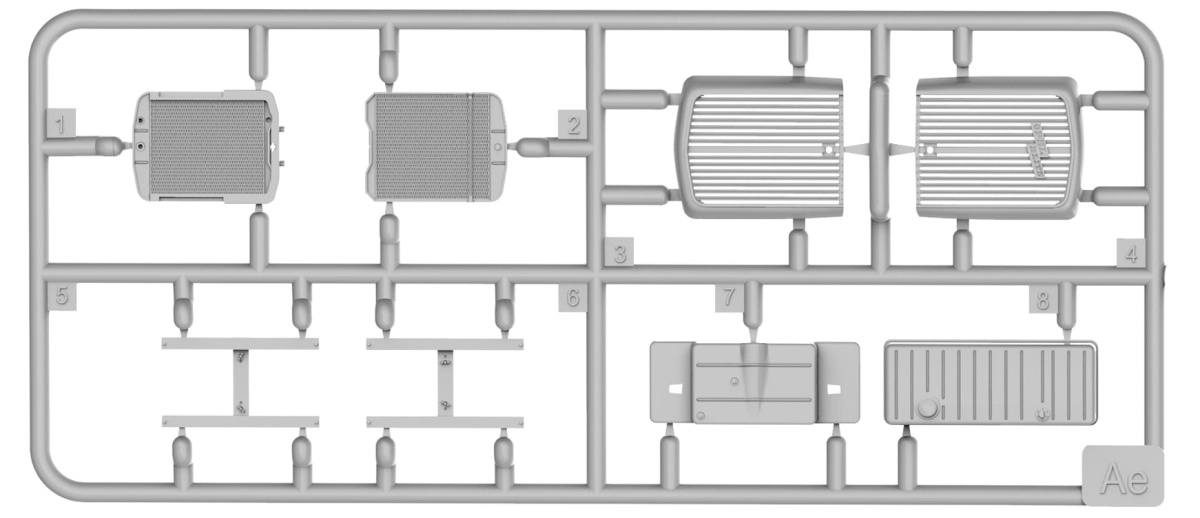 Zdjęcie dodatkowe produktu Niemiecka Ciężarówka 3t Cargo Truck 3,6-36s Mid Prod. Typ Pmq600 1:35 MiniArt 35449