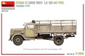 Zdjęcie dodatkowe produktu Niemiecka Ciężarówka 3t Cargo Truck 3,6-36s Mid Prod. Typ Pmq600 1:35 MiniArt 35449
