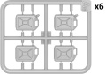 Zdjęcie dodatkowe produktu Plastic Cans 20l Set 1:24 MiniArt 24013