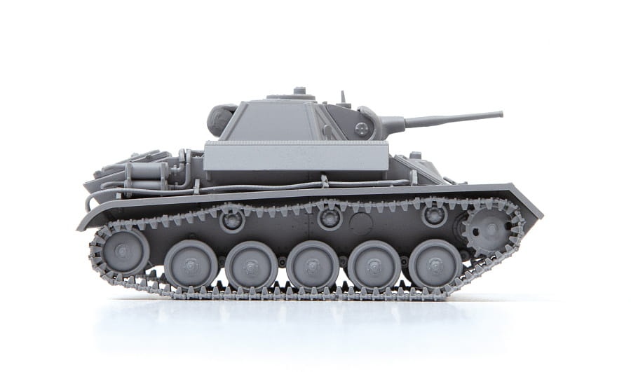 Zdjęcie dodatkowe produktu T-70B Radziecki czołg lekki 1:72 Zvezda 5078
