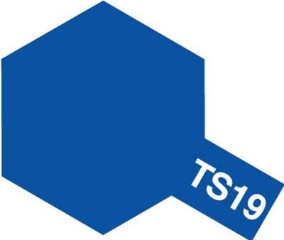 Zdjęcie główne produktu Tamiya 85019 TS-19 Metallic Blue Spray Farba 100ml TS19