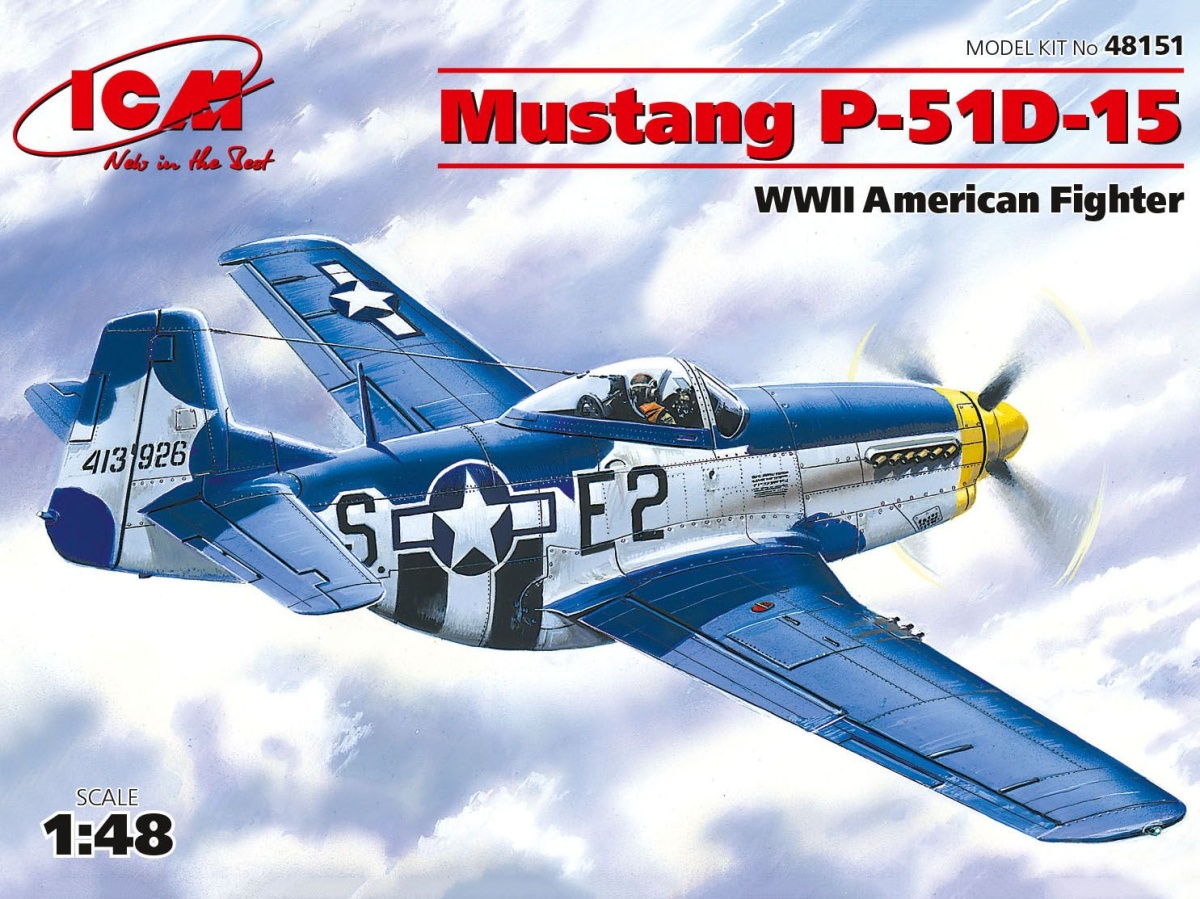 Zdjęcie główne produktu Mustang P-51D-15 1:48 ICM 48151