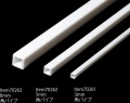 Zdjęcie główne produktu Rurka plastikowa kwadratowa zew. 5x5mm, wew. 3x3mm, dł, 40cm (3szt) Tamiya 70262