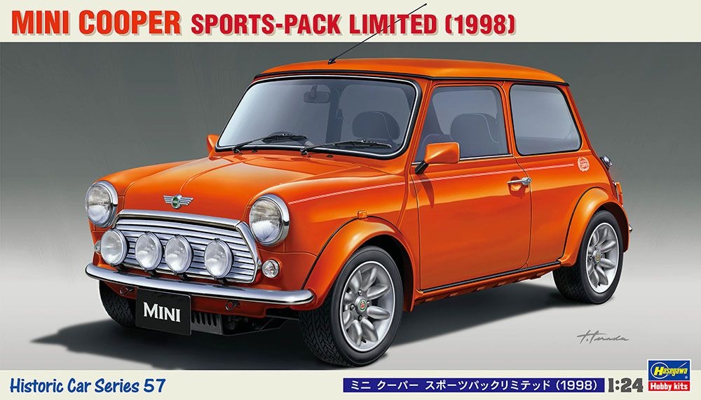 Zdjęcie główne produktu Mini Cooper Sport Pack Limited (1998) 1:24 Hasegawa HC57