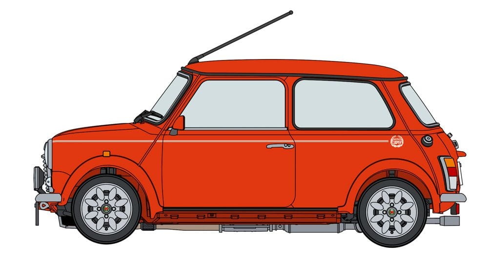 Zdjęcie dodatkowe produktu Mini Cooper Sport Pack Limited (1998) 1:24 Hasegawa HC57