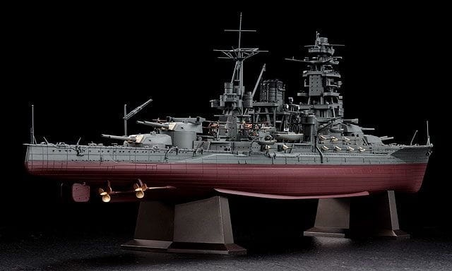 Zdjęcie dodatkowe produktu Pancernik IJN Nagato (1941) 1:350 Hasegawa Z24
