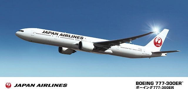 Zdjęcie główne produktu Boeing 777-300ER Japan Airlines JAL 1:200 Hasegawa 10719