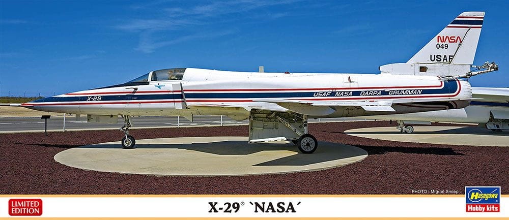 Zdjęcie główne produktu Grumman X-29 NASA 1:72 Hasegawa 02475